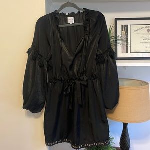 MISA LOS ANGELES BLACK DRESS XS